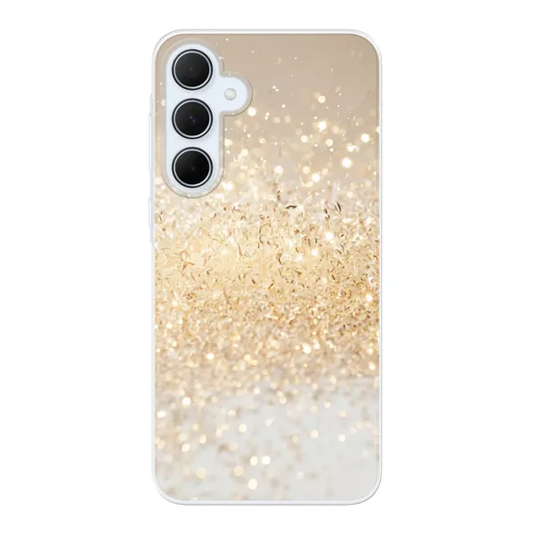 Radiant Gold Glitter Case