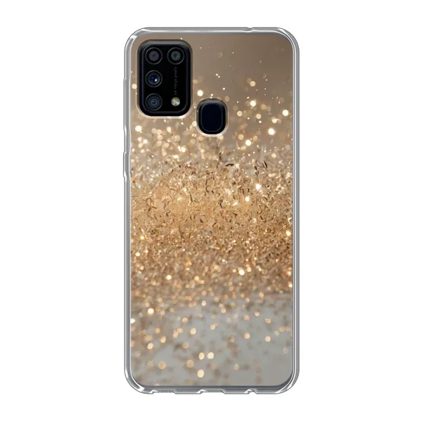 Radiant Gold Glitter Case
