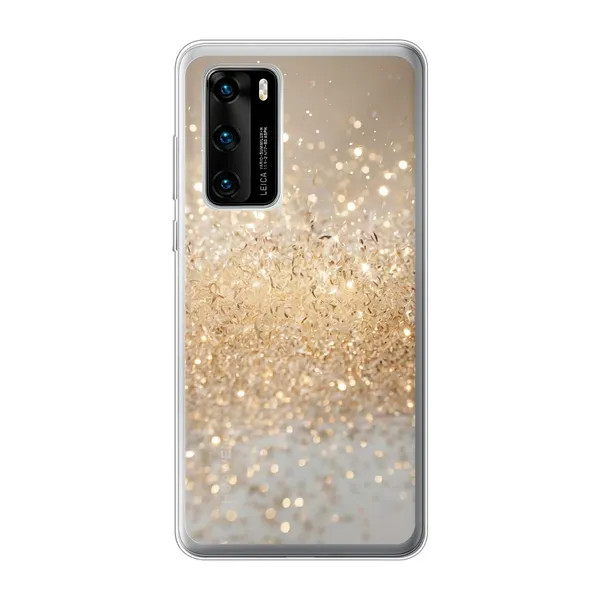 Radiant Gold Glitter Case