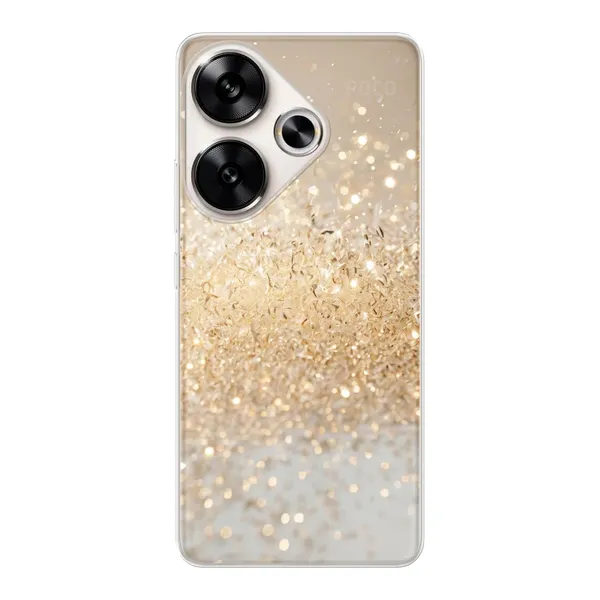 Radiant Gold Glitter Case