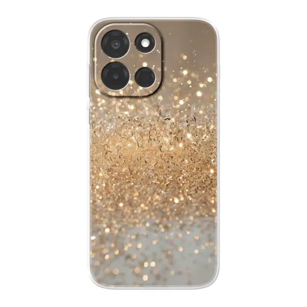Radiant Gold Glitter Case