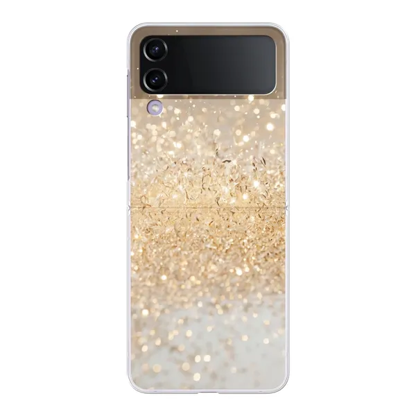Radiant Gold Glitter Case