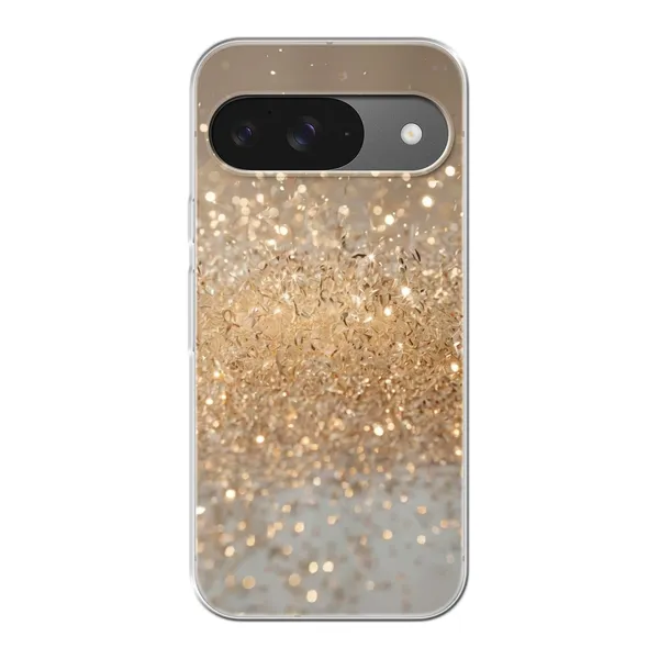 Radiant Gold Glitter Case