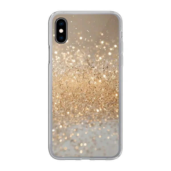 Radiant Gold Glitter Case