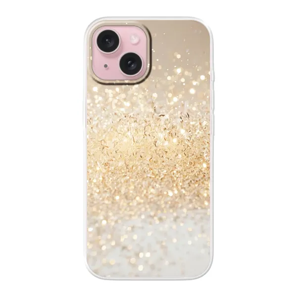 Radiant Gold Glitter Case