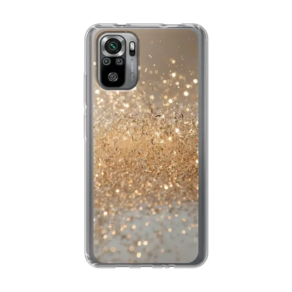 Radiant Gold Glitter Case