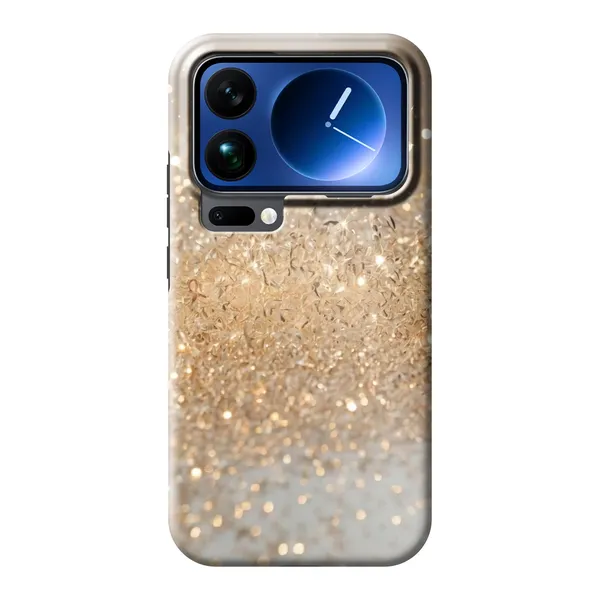 Radiant Gold Glitter Case