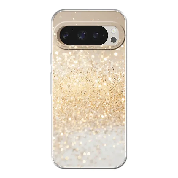 Radiant Gold Glitter Case