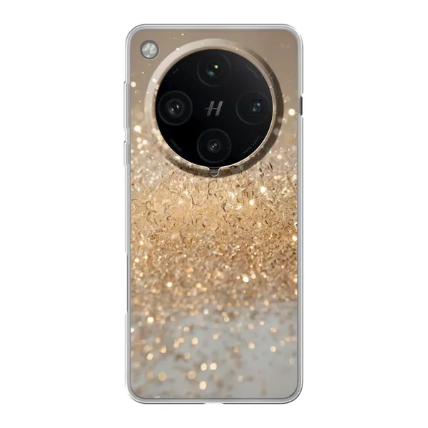 Radiant Gold Glitter Case