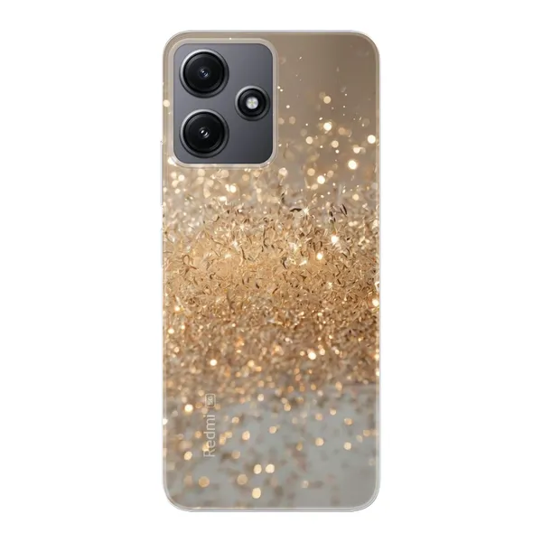 Radiant Gold Glitter Case