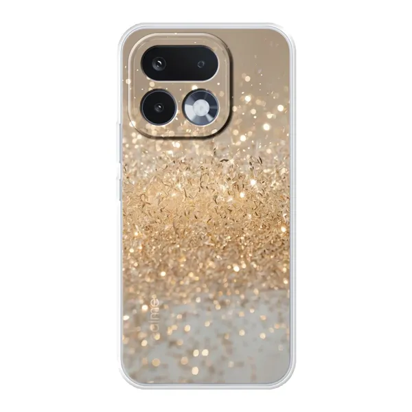 Radiant Gold Glitter Case