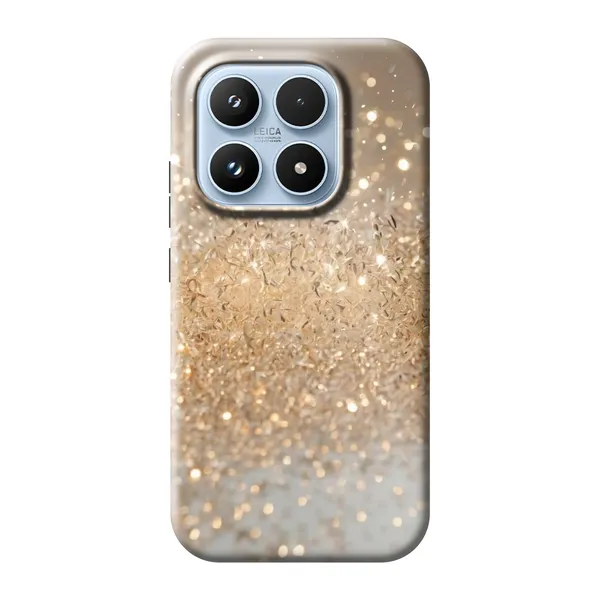Radiant Gold Glitter Case