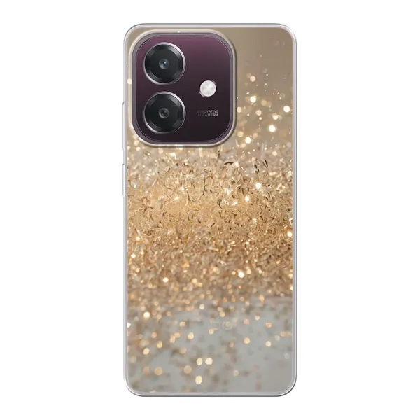 Radiant Gold Glitter Case