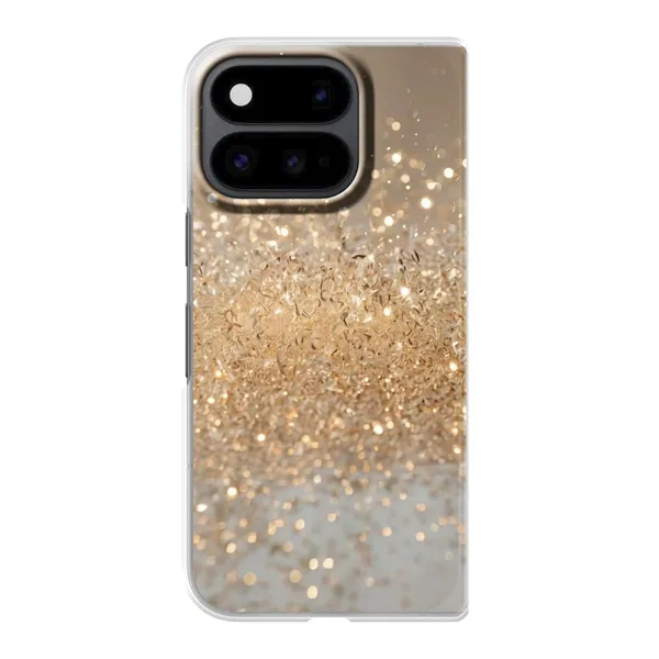 Radiant Gold Glitter Case