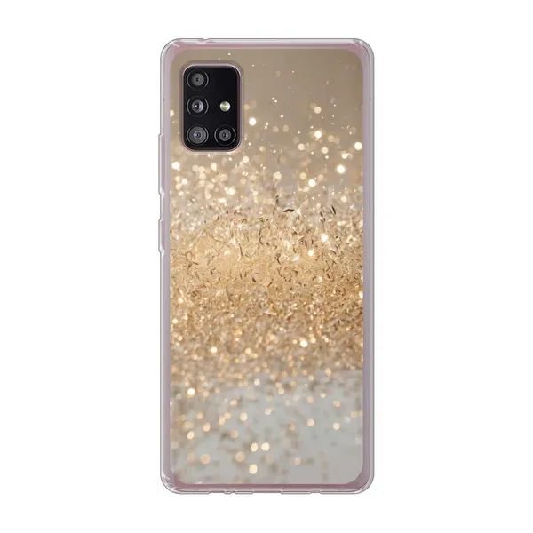 Radiant Gold Glitter Case