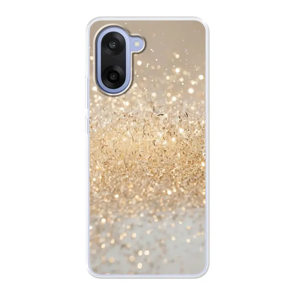Radiant Gold Glitter Case