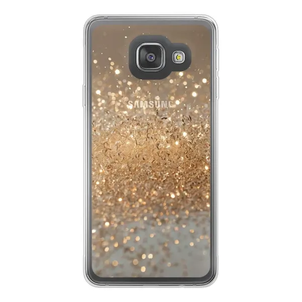 Radiant Gold Glitter Case