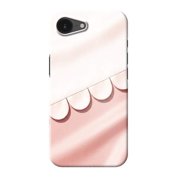 Blush Scallop Hemline Design case