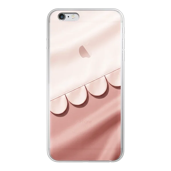 Blush Scallop Hemline Design case
