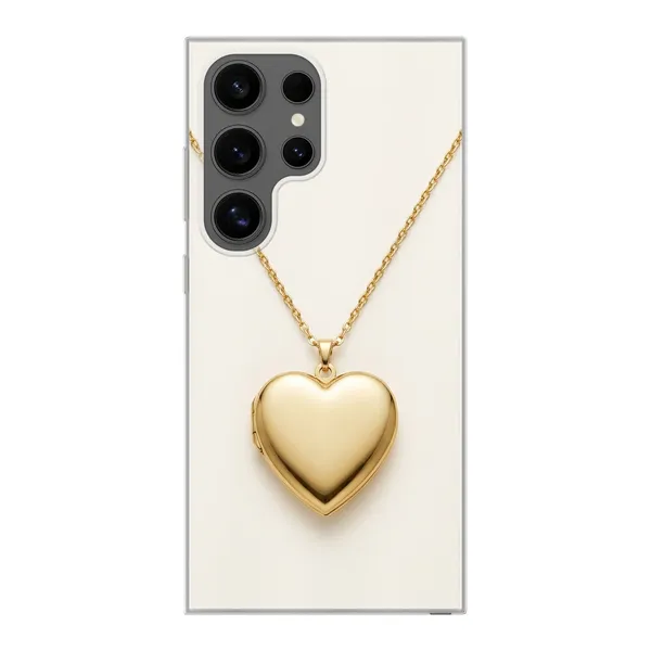 Gold Heart Locket case