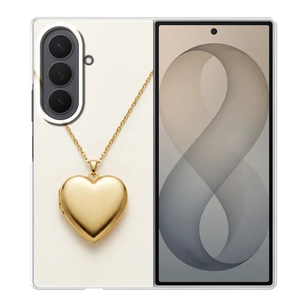 Gold Heart Locket case