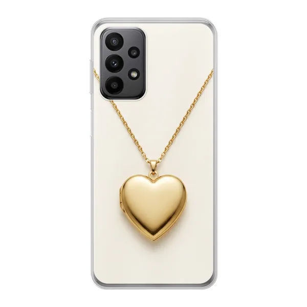 Gold Heart Locket case