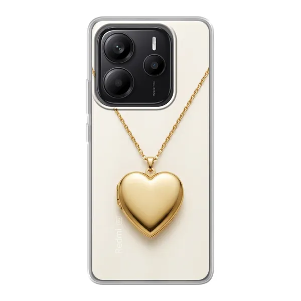 Gold Heart Locket case