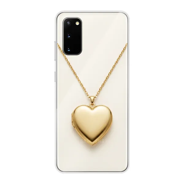 Gold Heart Locket case