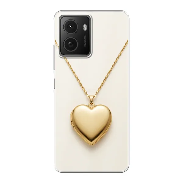 Gold Heart Locket case