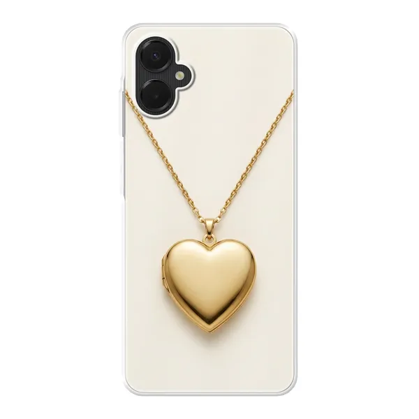 Gold Heart Locket case
