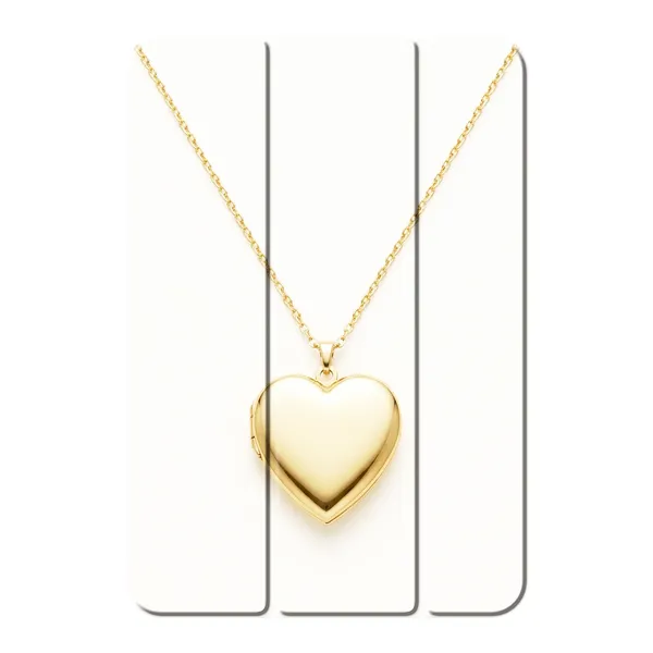 Gold Heart Locket case