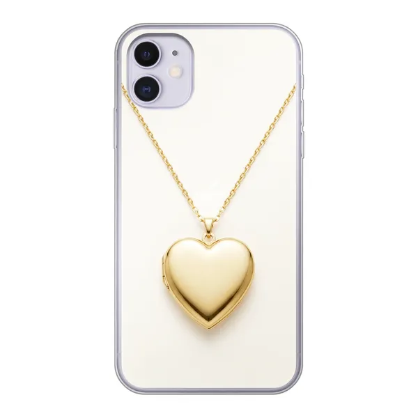 Gold Heart Locket case