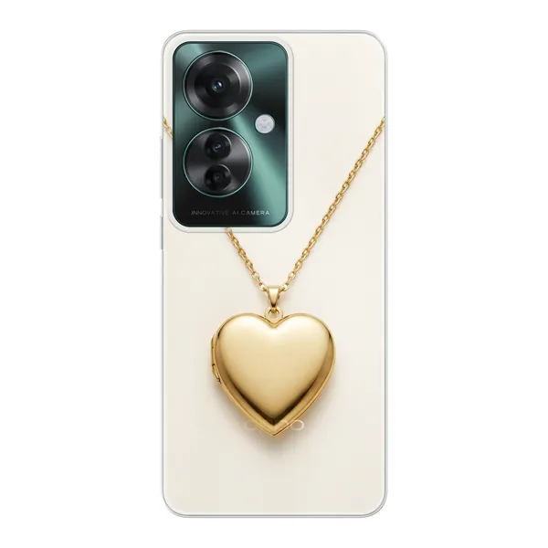 Gold Heart Locket case