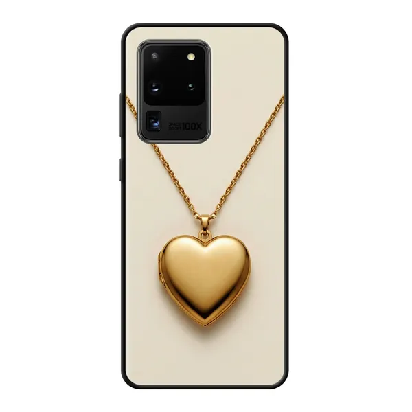 Gold Heart Locket case