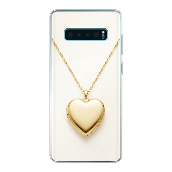 Gold Heart Locket case