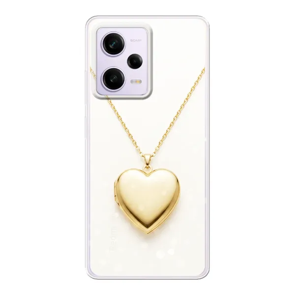 Gold Heart Locket case