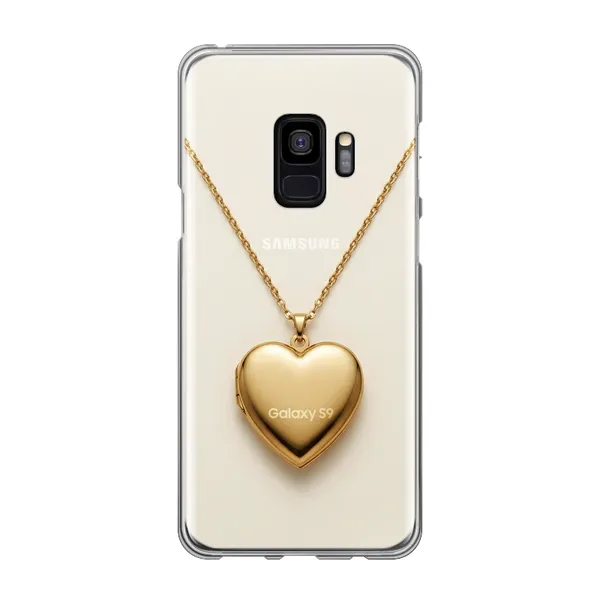 Gold Heart Locket case