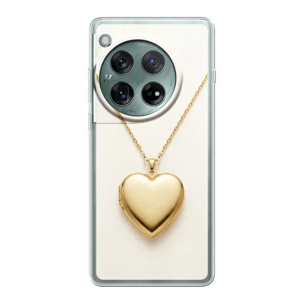 Gold Heart Locket case