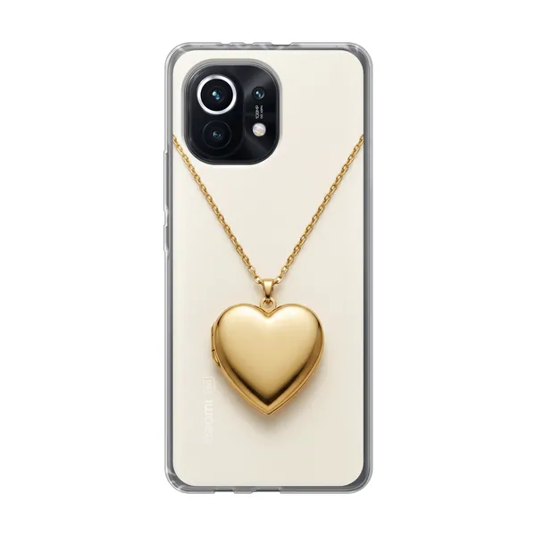 Gold Heart Locket case