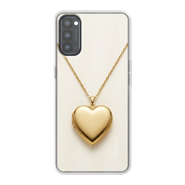 Gold Heart Locket case