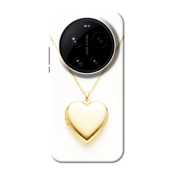 Gold Heart Locket case