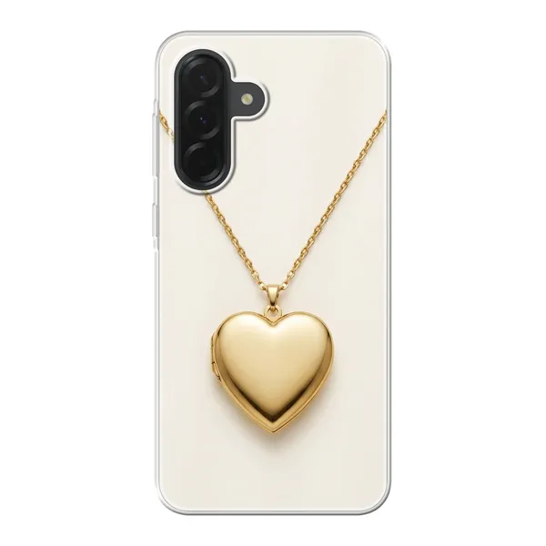 Gold Heart Locket case