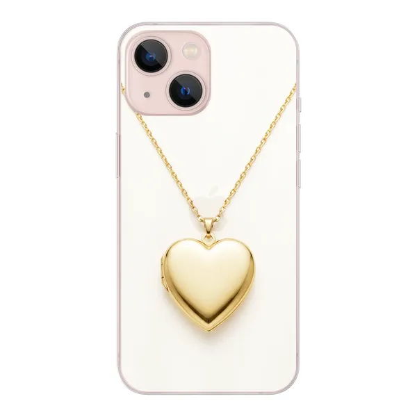 Gold Heart Locket case