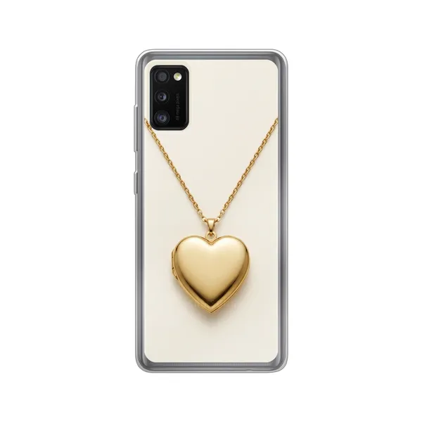 Gold Heart Locket case