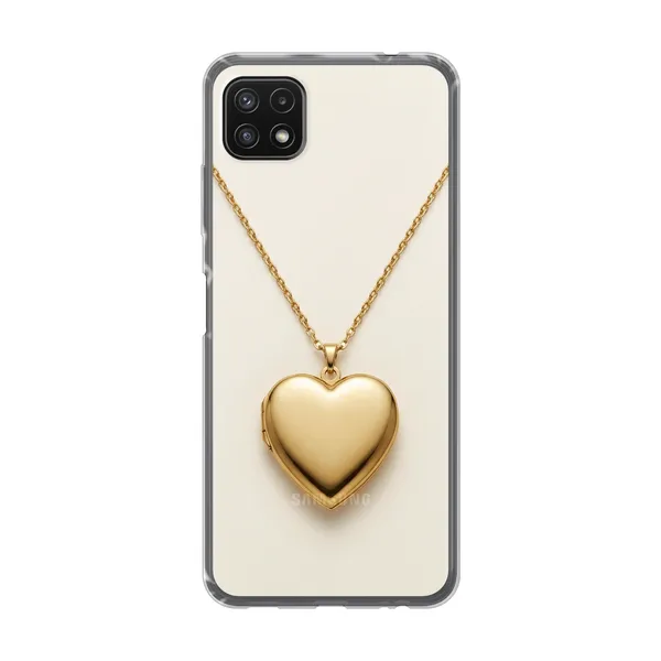 Gold Heart Locket case
