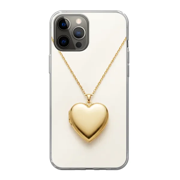 Gold Heart Locket case