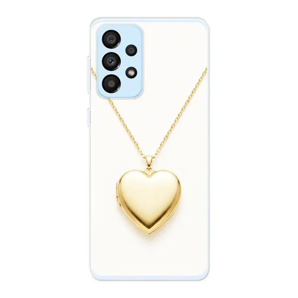 Gold Heart Locket case