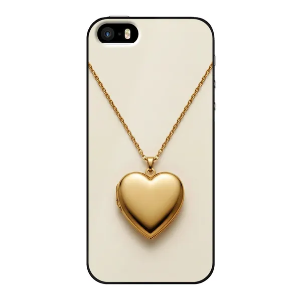 Gold Heart Locket case