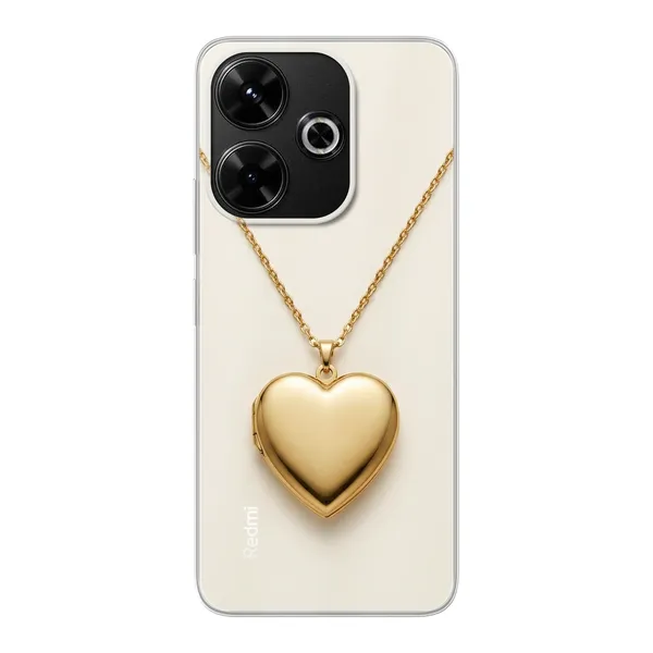 Gold Heart Locket case