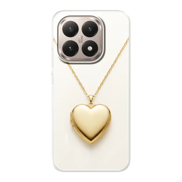 Gold Heart Locket case